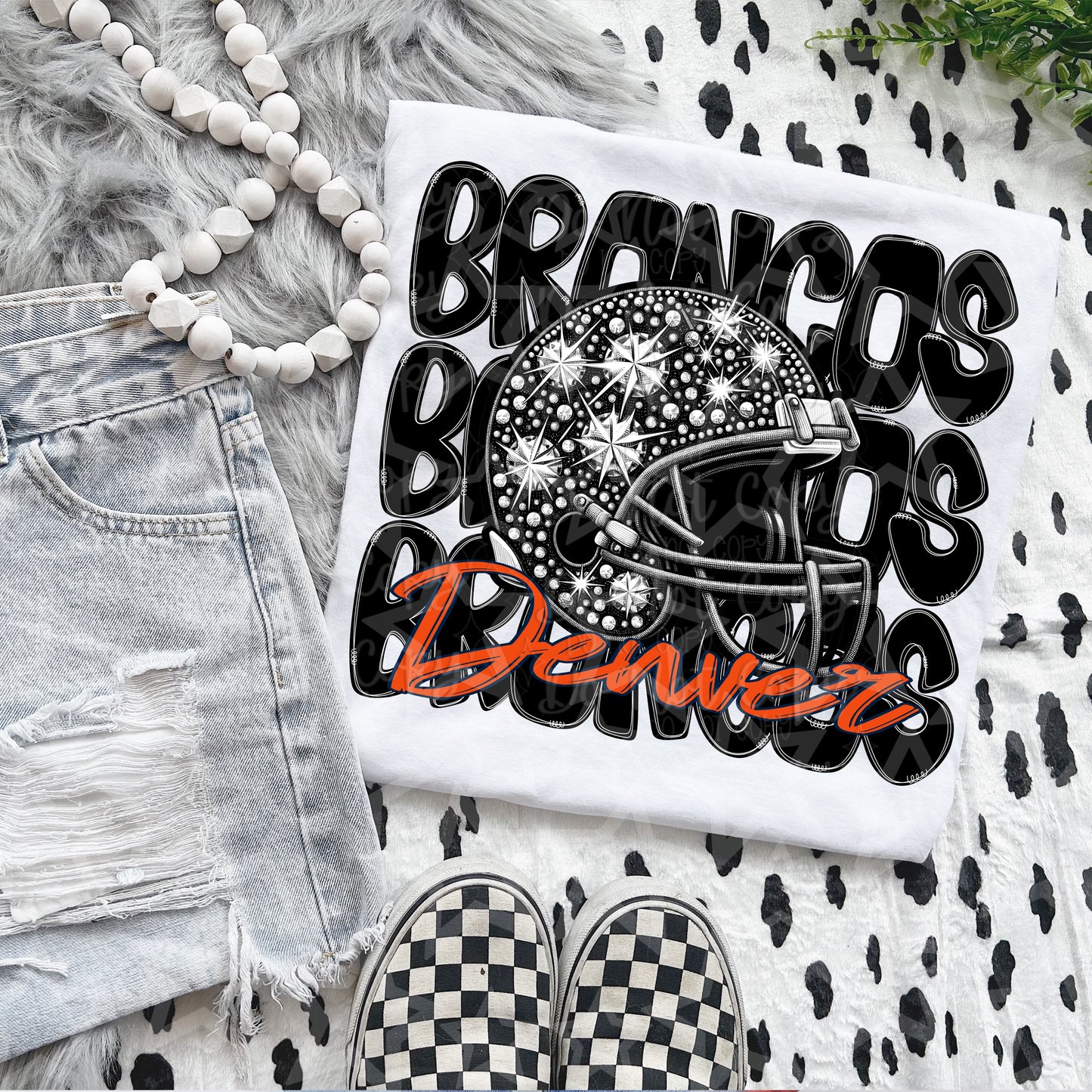 Rhinestone Football Bundle