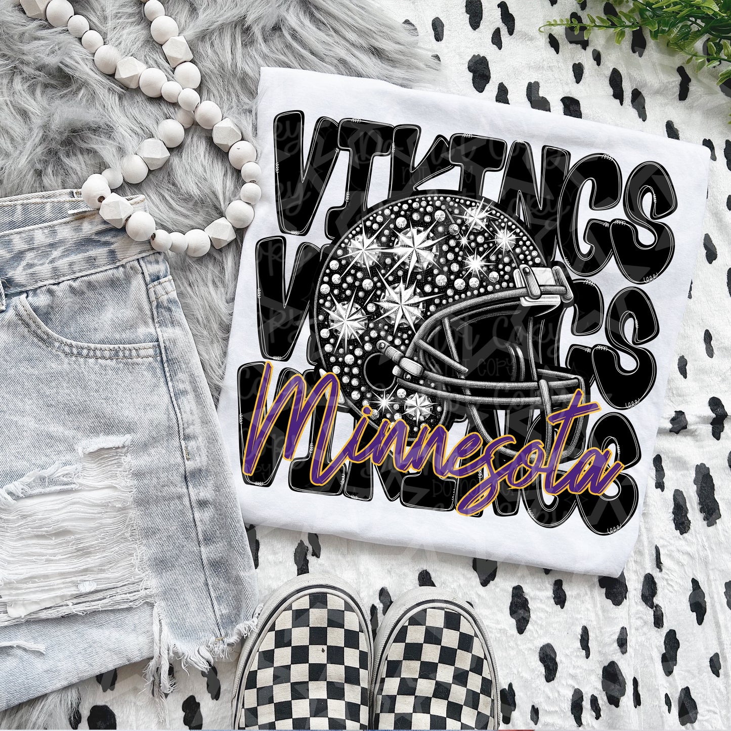Rhinestone Football Bundle
