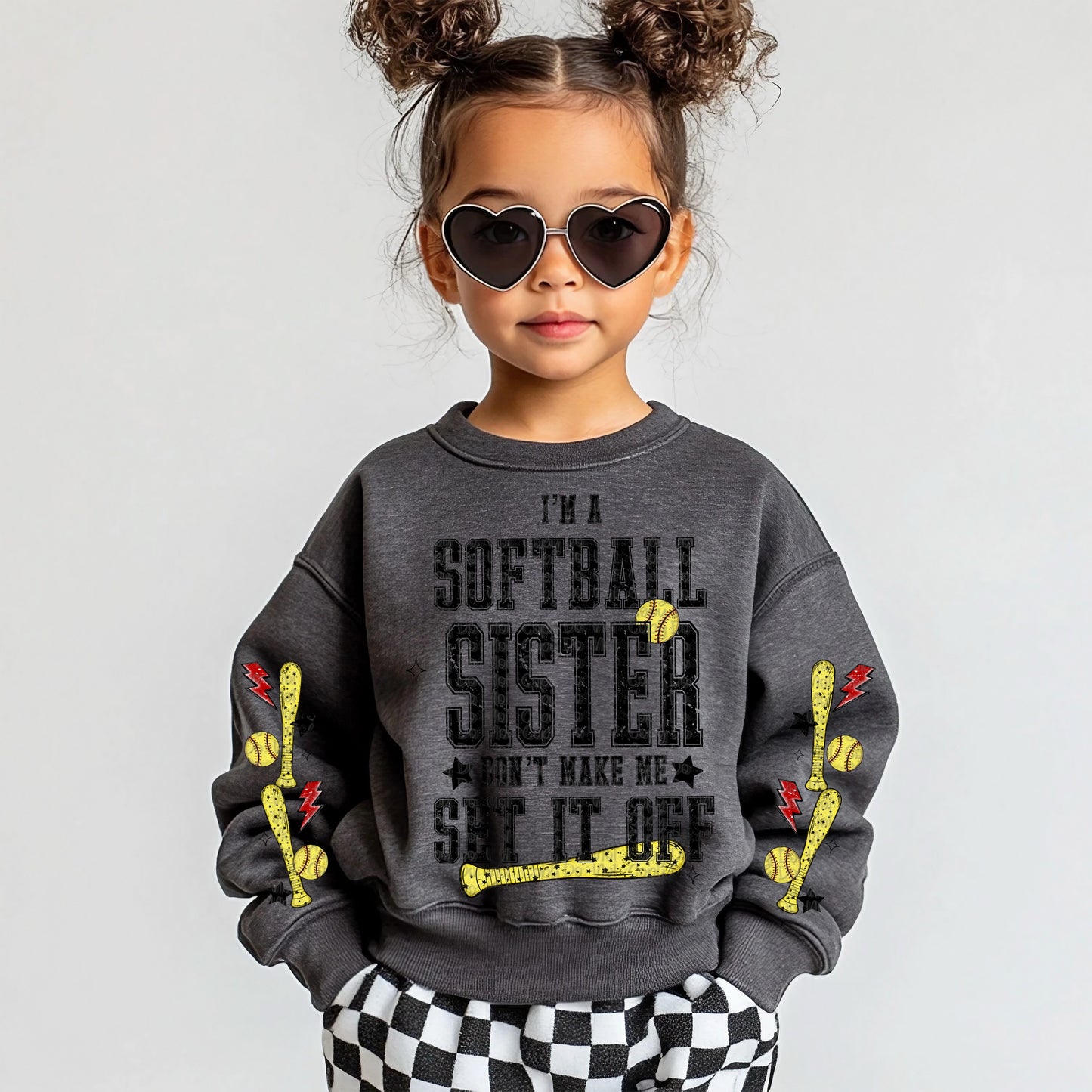 Snarky Softball Don't Make Me Set It Off Bundle (Softball Version Only)