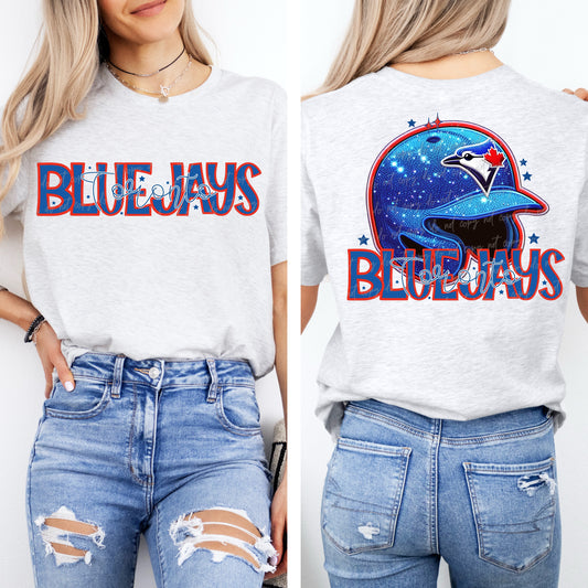 Faux Embroidery Sequins Baseball TJ