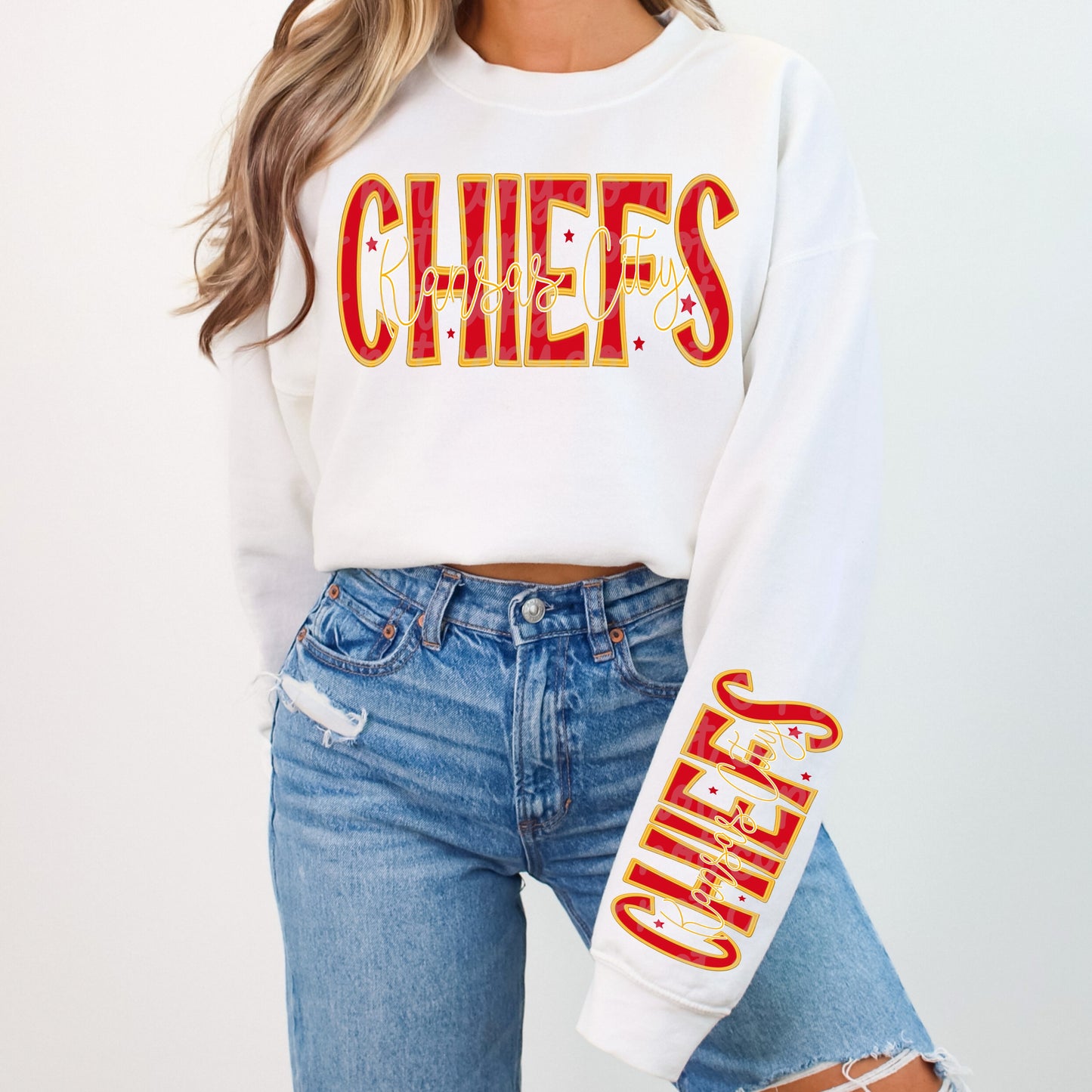 Faux Embroidery KC With Sleeves