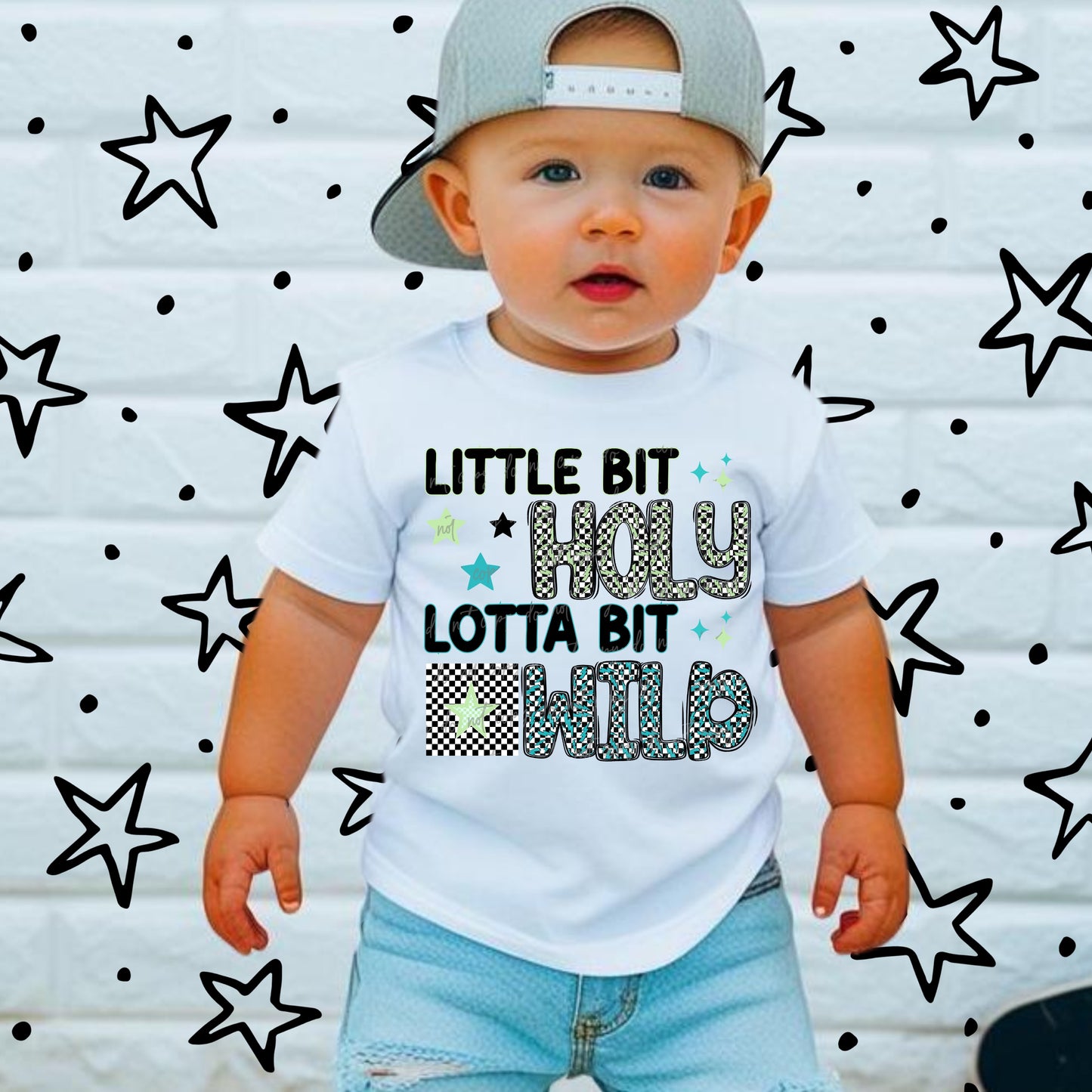 Semi+ Full Exclusive- Little Bit Holy Lotta Bit Wild (Boy & Girl Set)