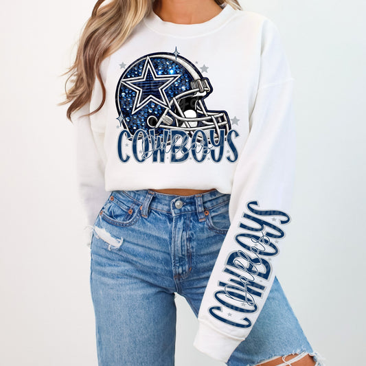 Faux Embroidery DC With Sleeves