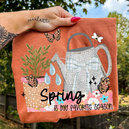 Spring is my favorite season