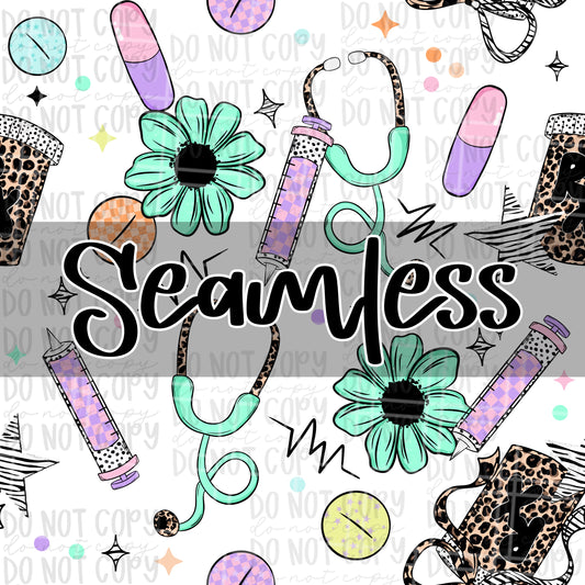 Checkered Nurse seamless