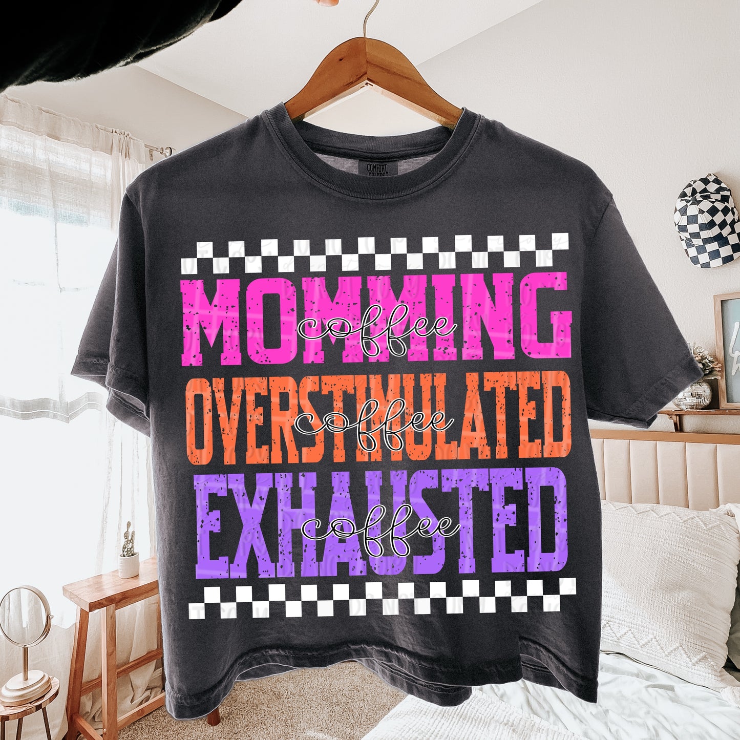 Momming overstimulated exhausted