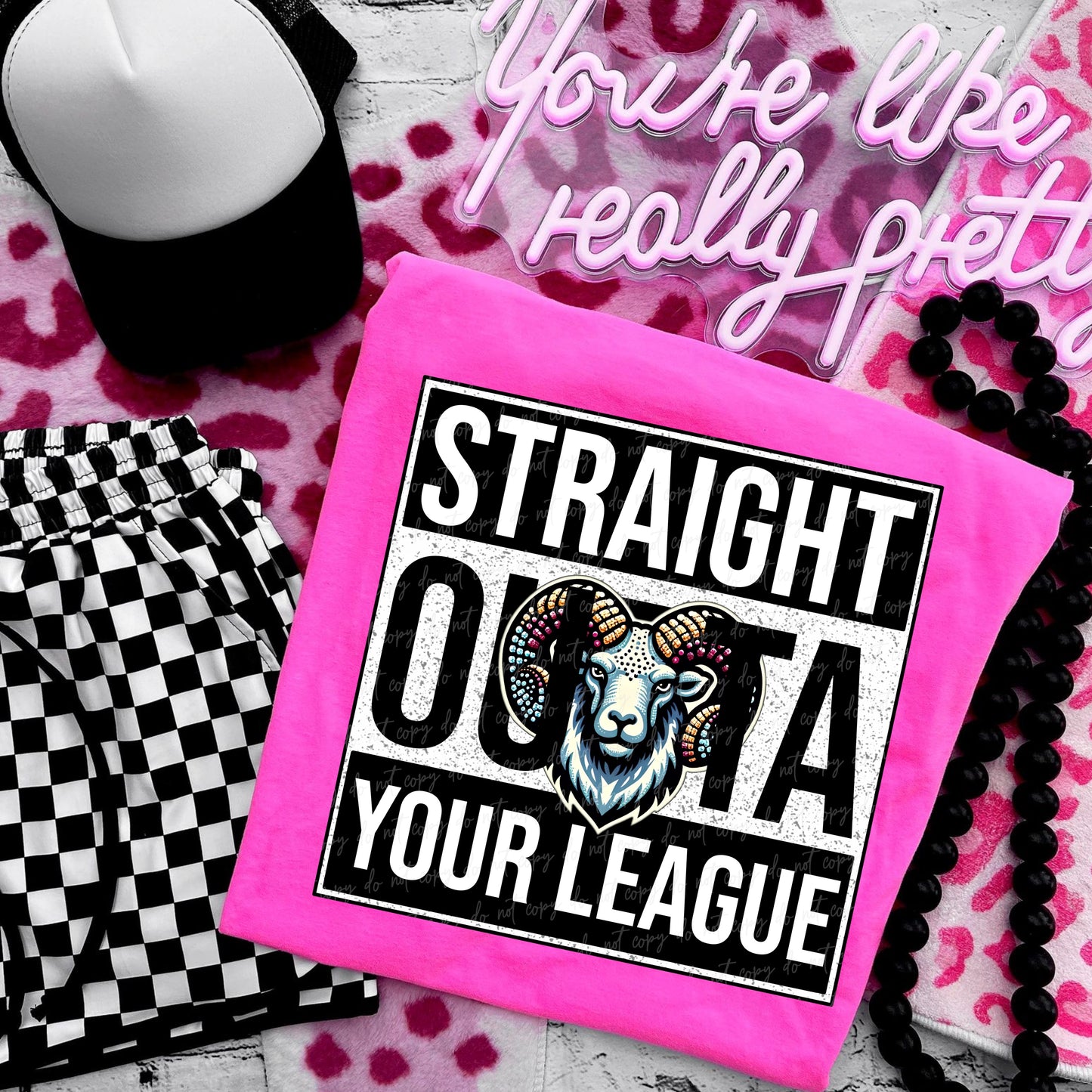 Straight Outta Your league Mascot Bundle