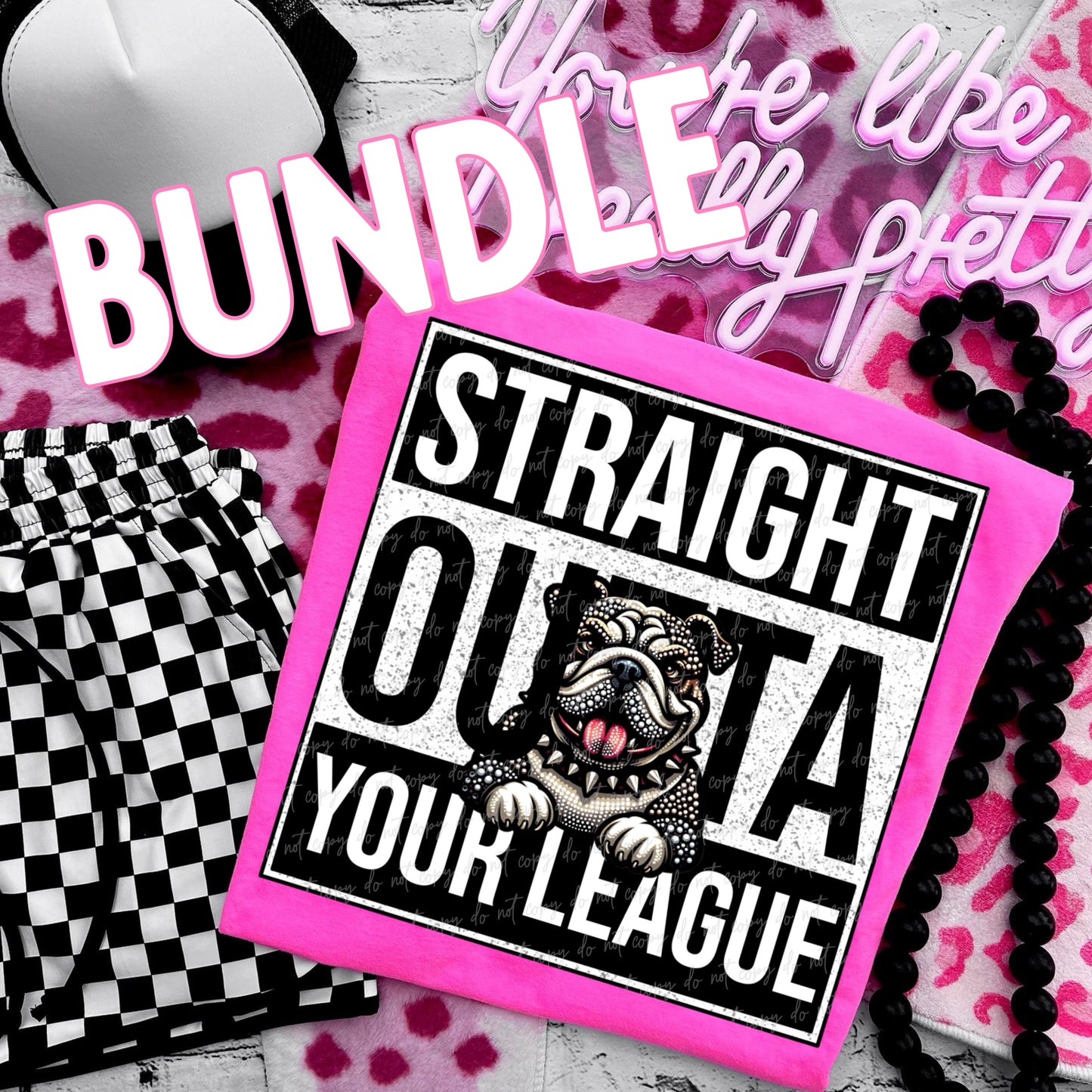 Straight Outta Your league Mascot Bundle