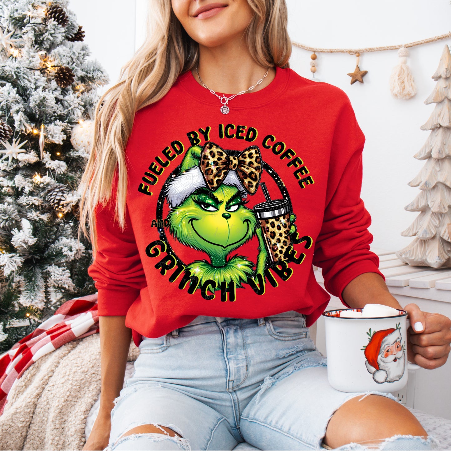 Fueled By Iced Coffee And Grinch Vibes