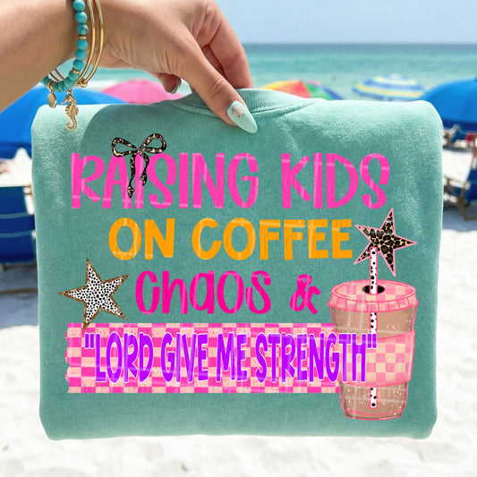 Raising kids on Coffee chaos and lord give me strength