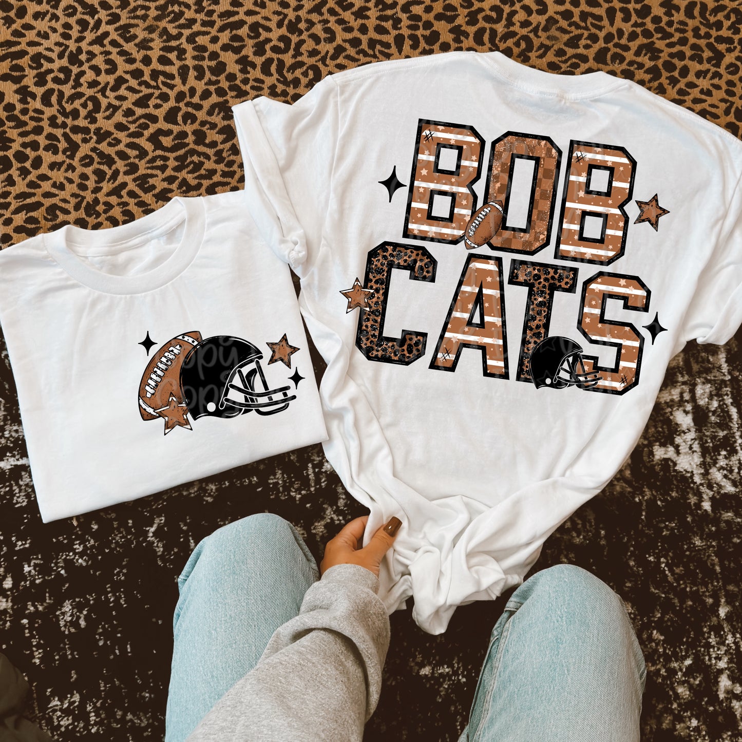 Bobcats Football W/ Pocket