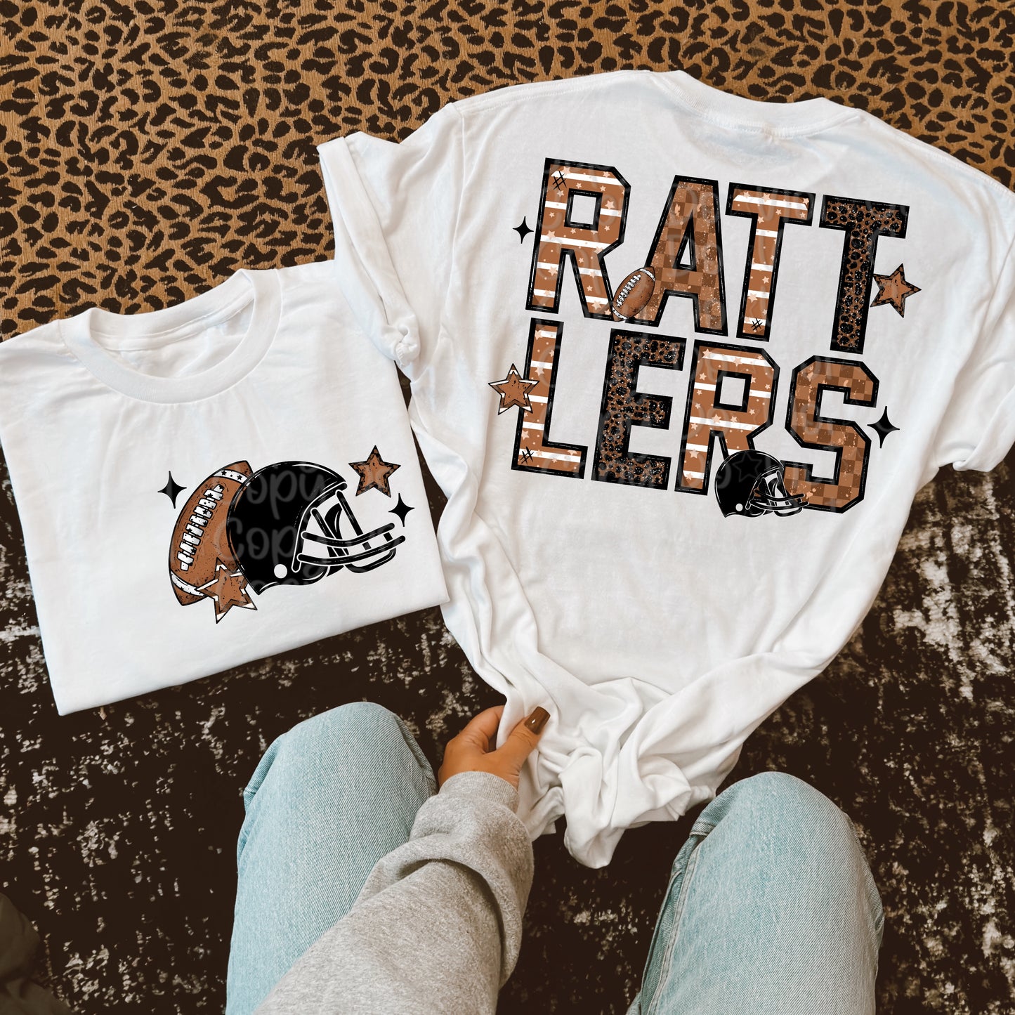 Rattlers Football W/ Pocket