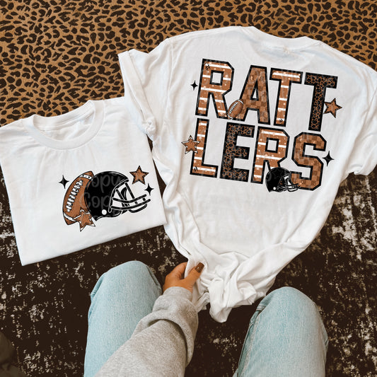 Rattlers Football W/ Pocket