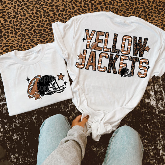 Yellowjackets Football W/ Pocket