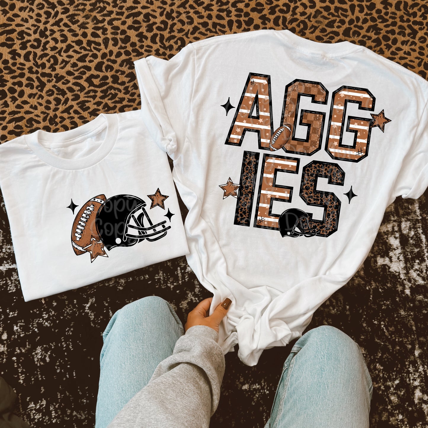 Aggies Football W/ Pocket