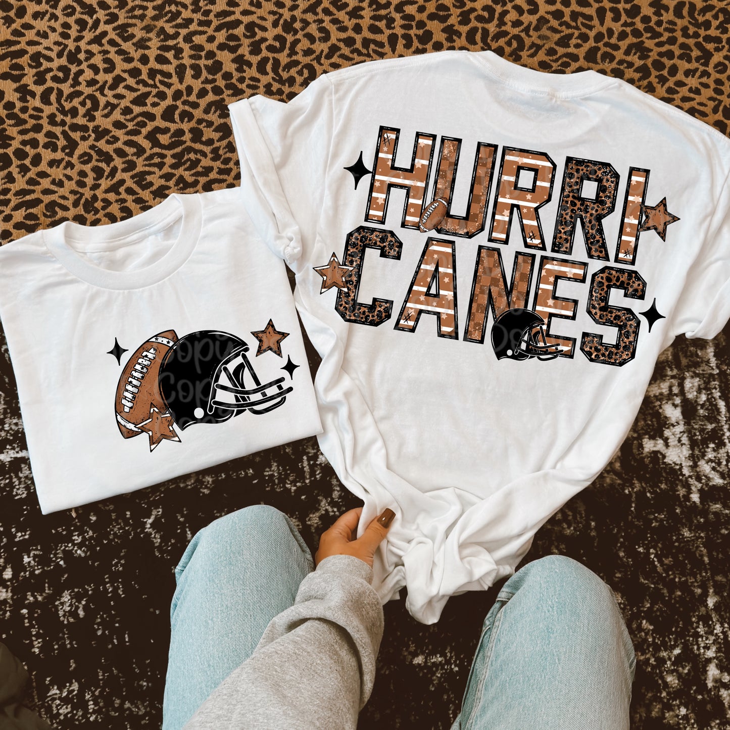 Hurricanes Football W/ Pocket