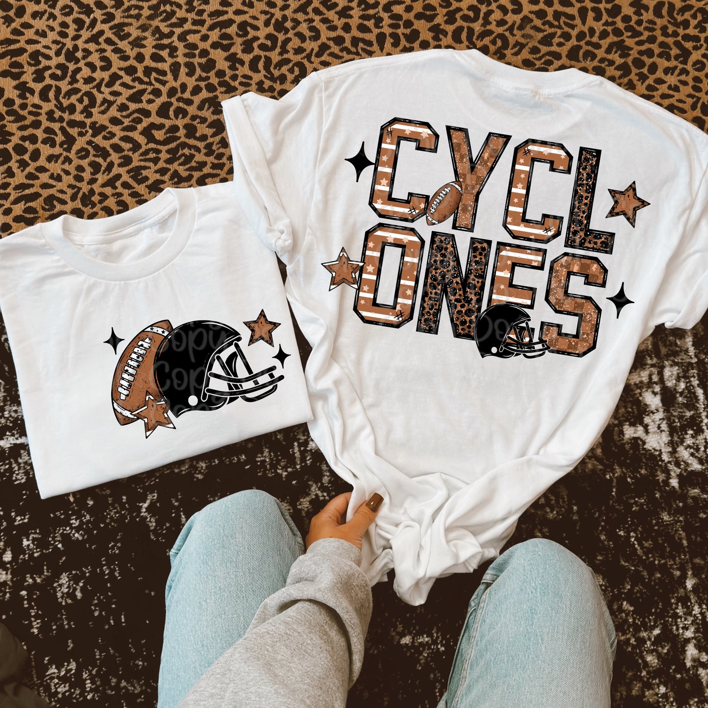 Cyclones Football W/ Pocket