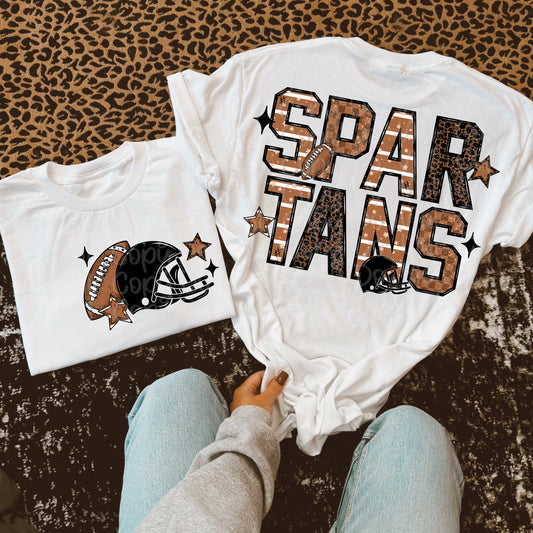 Spartans Football W/ Pocket