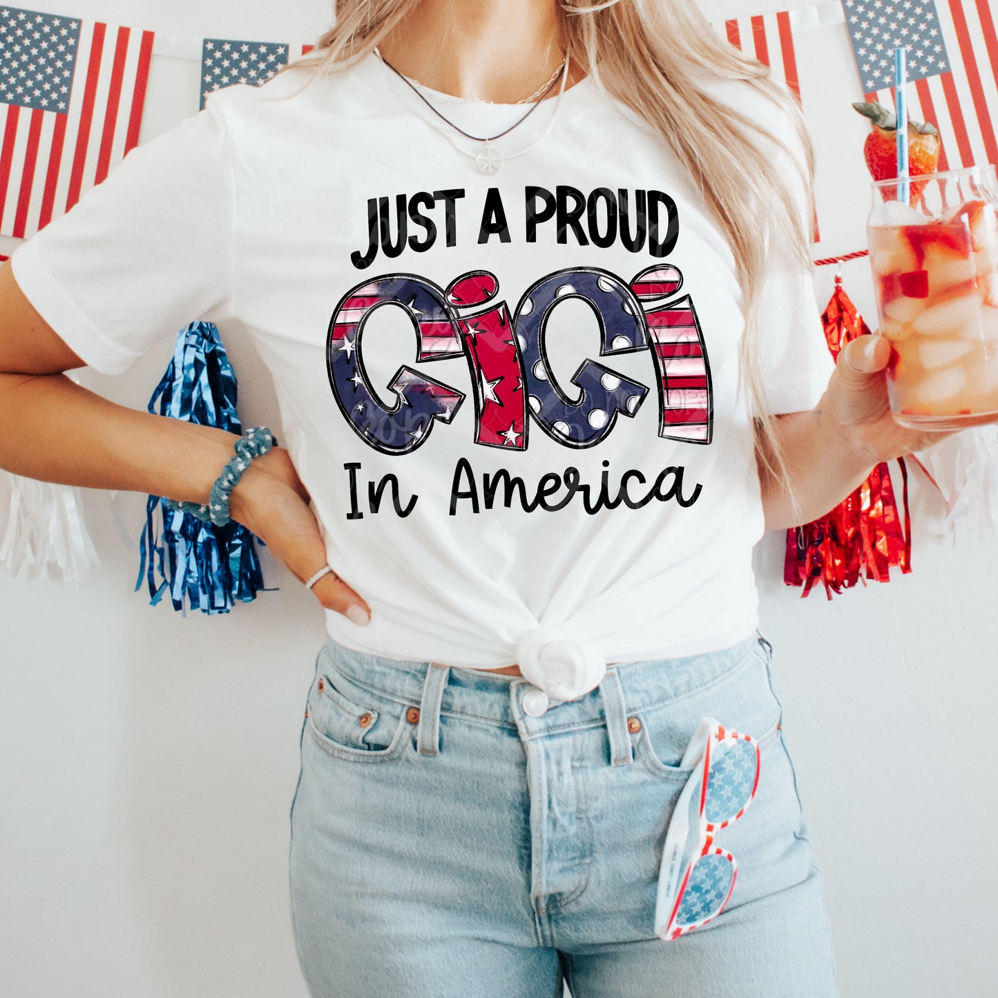 Just a proud Gigi in America