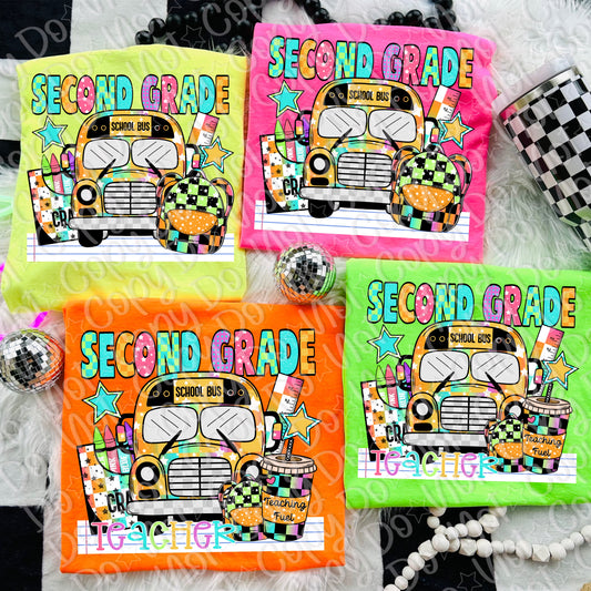 Neon Second Grade Level (Comes with both)