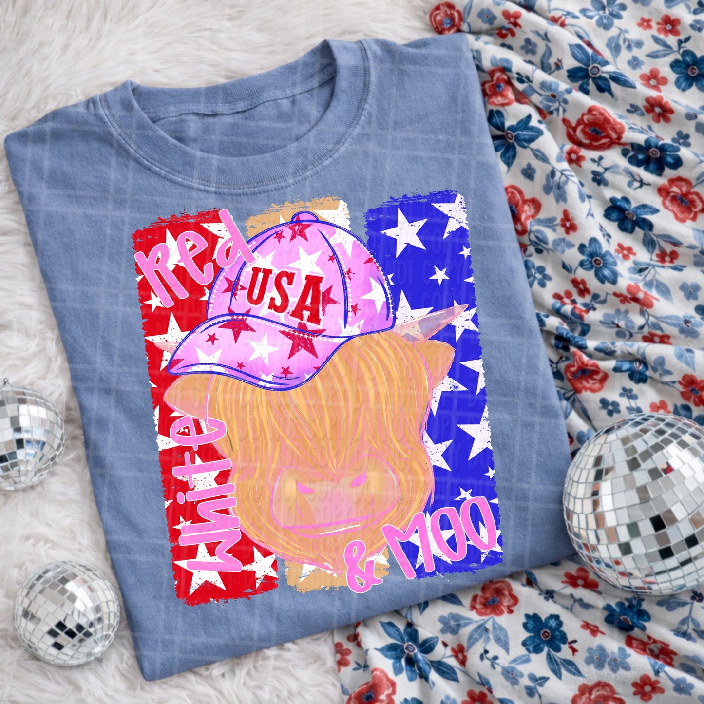 Red white and moo