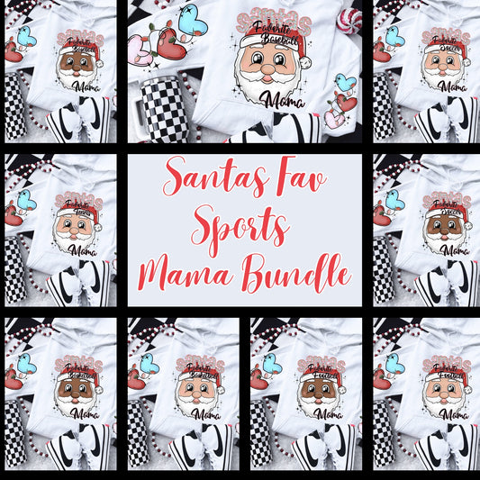 Santa’s Favorite Sports Mama Bundle