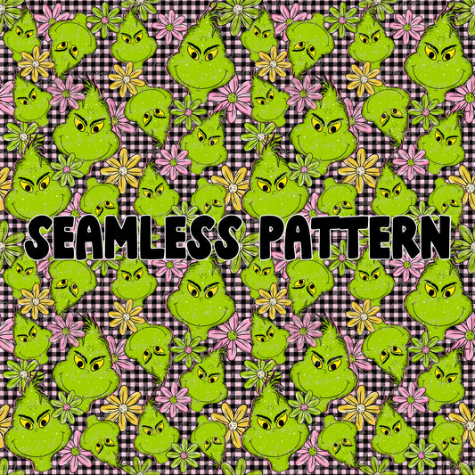 Green Seamless Plaid