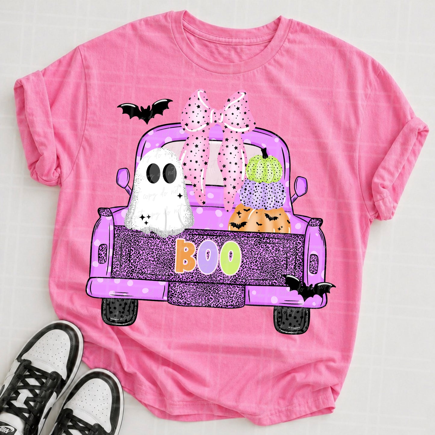Pumpkin boo truck