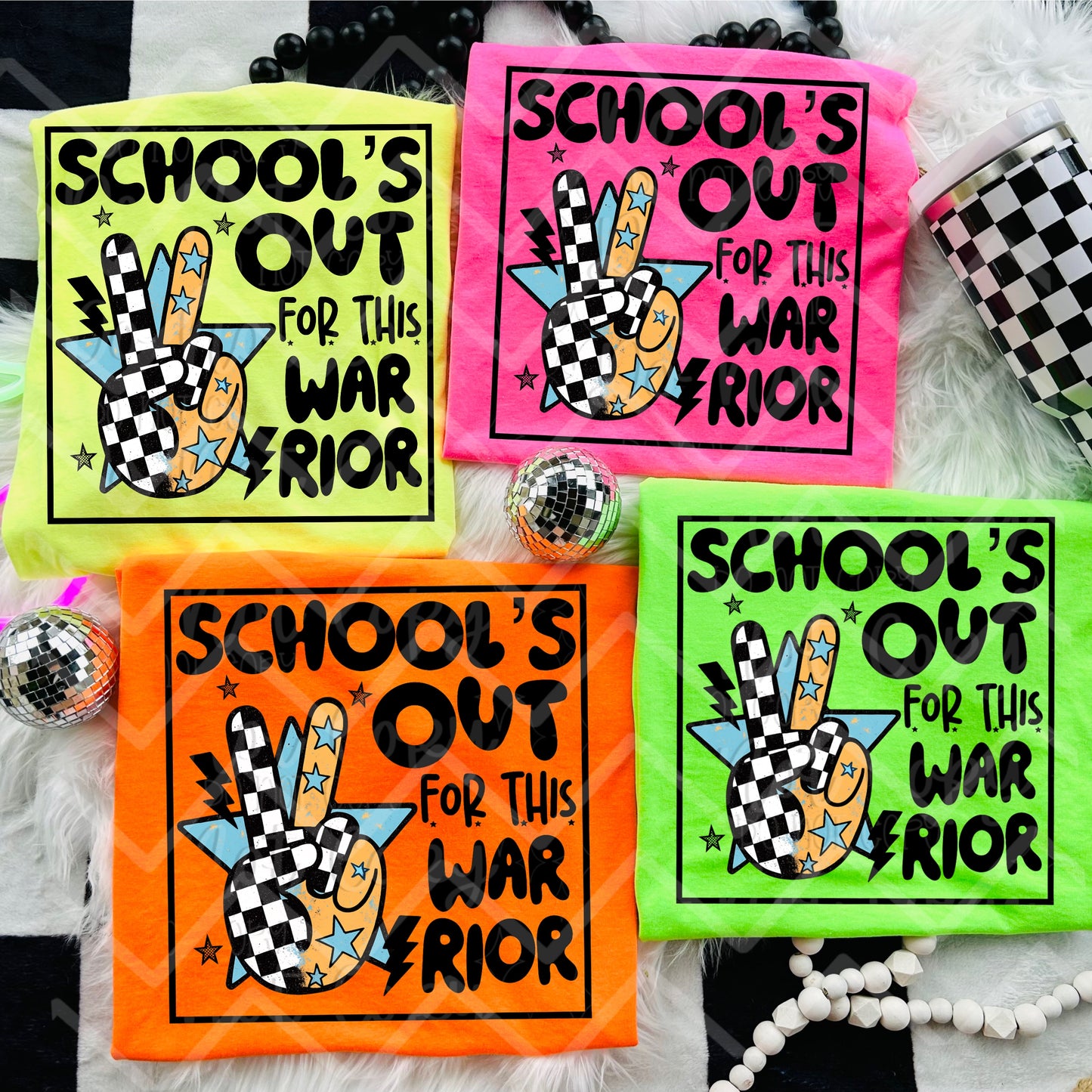 Schools out Warrior