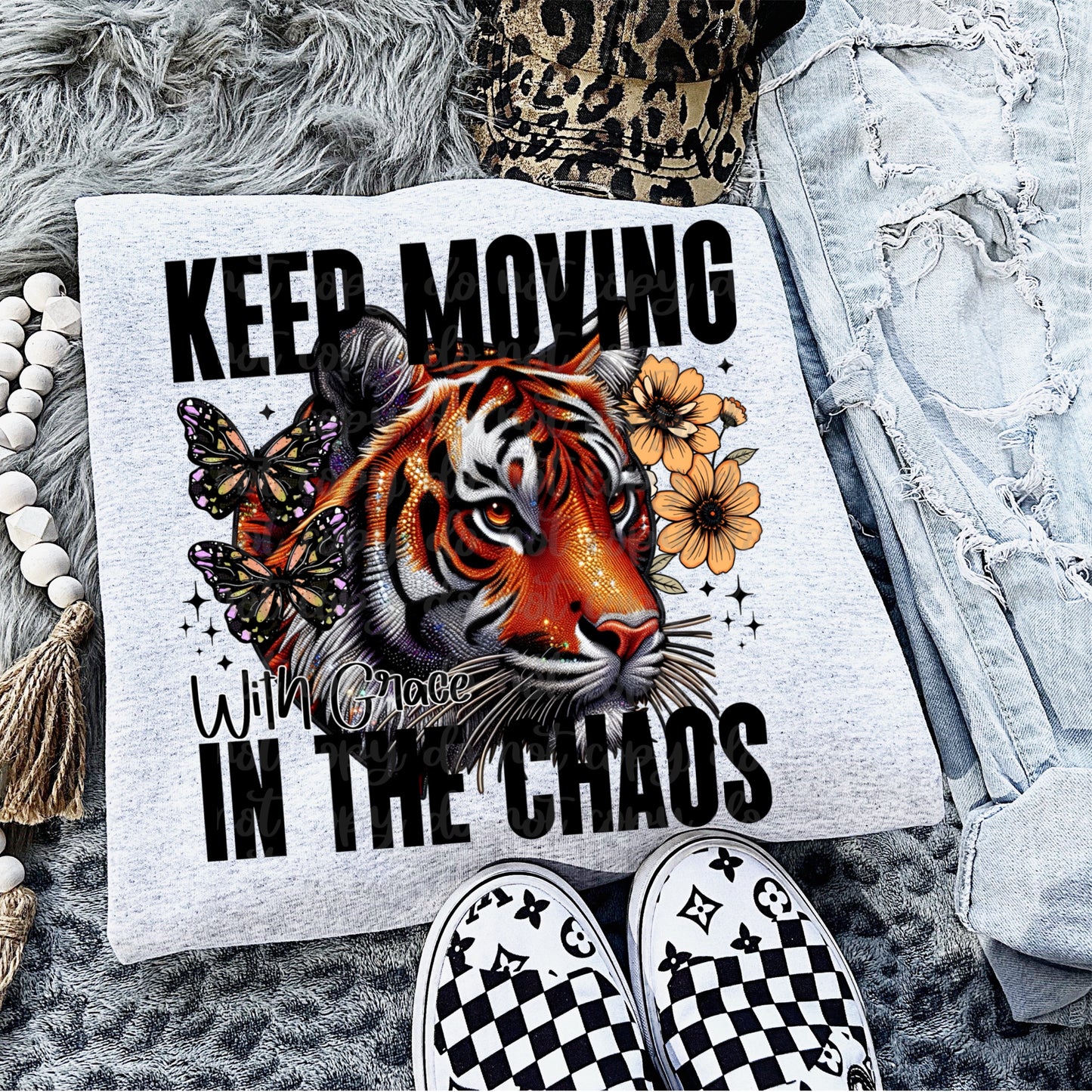 Keep moving with grace in chaos