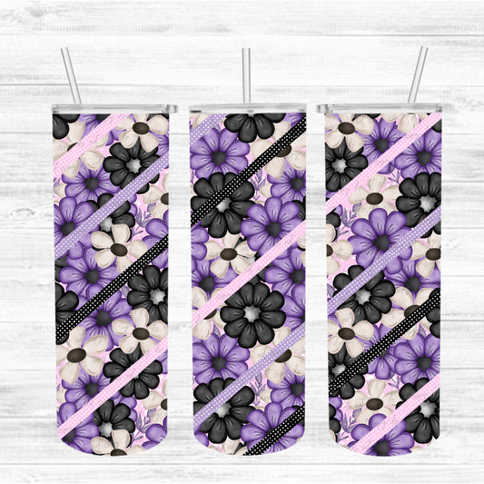 Floral 20 oz Tumbler Wrap