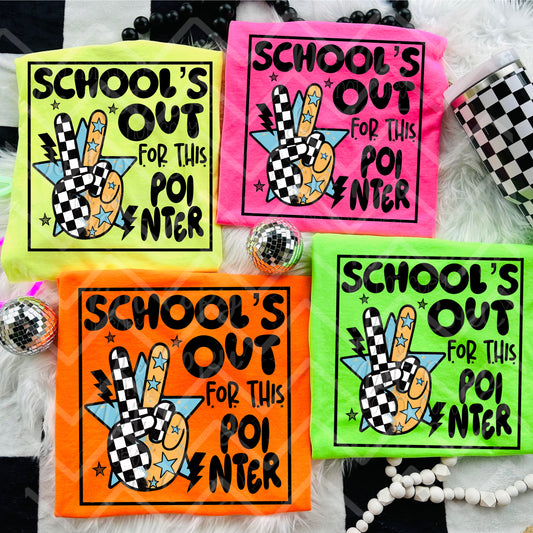 Schools out Pointer