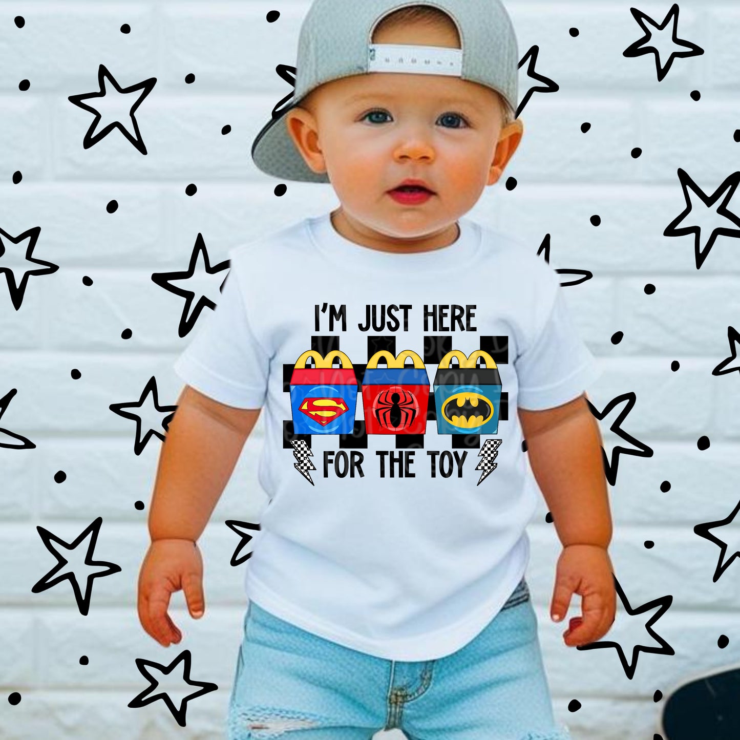 Boys- I’m Just Here For The Toy -Hero