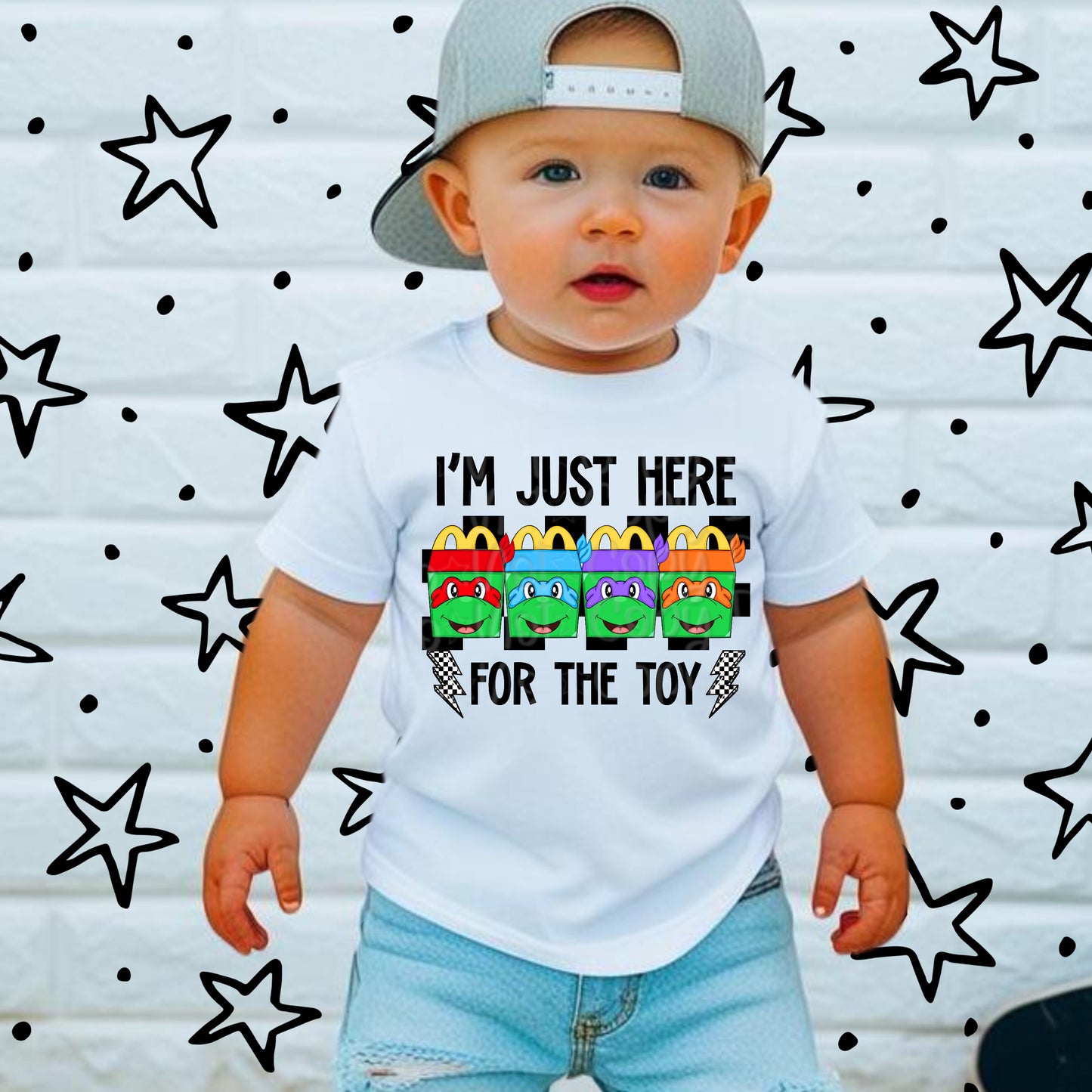 Boys- I’m Just Here For The Toy -Turtles