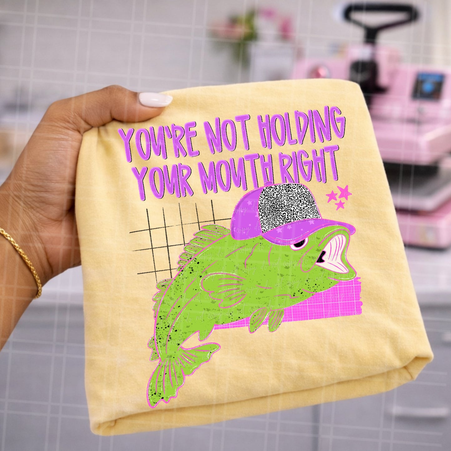 You’re not holding your mouth right