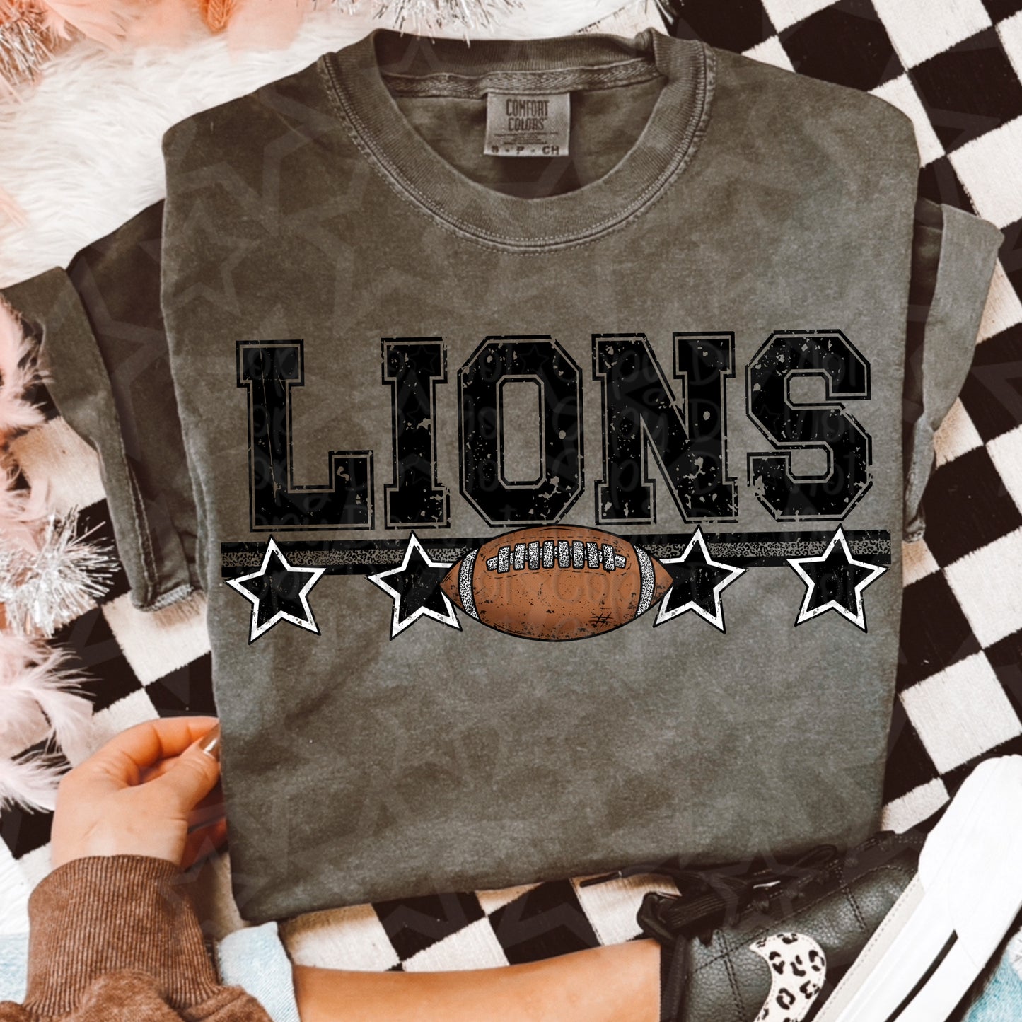 Lions Leopard Football