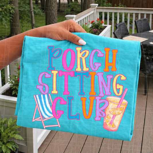 Porch sitting club