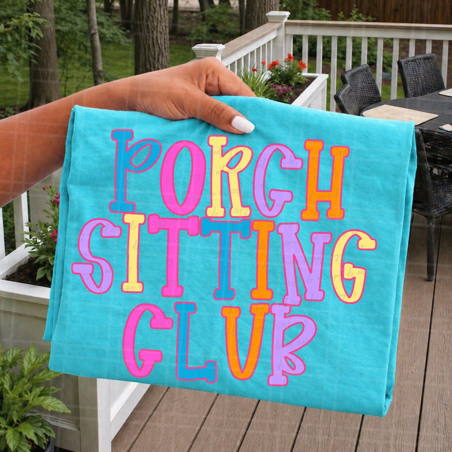 Porch sitting club
