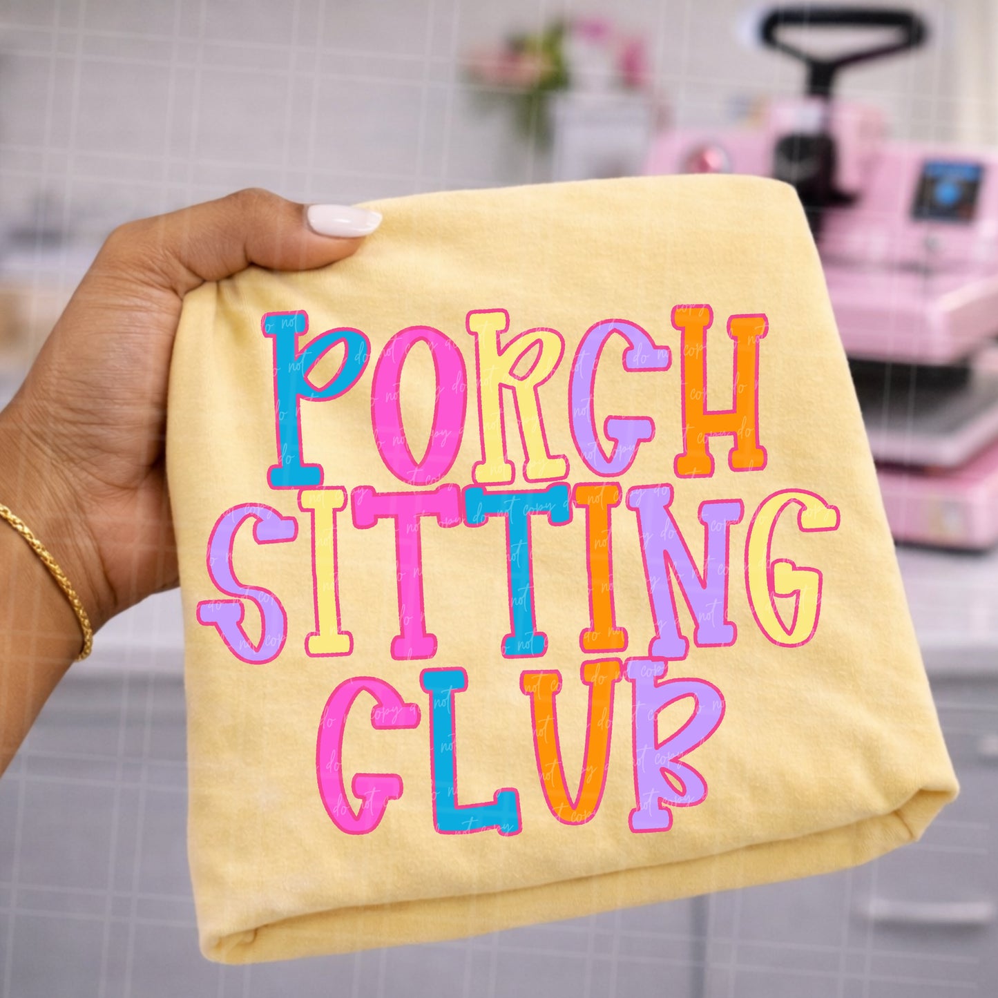 Porch sitting club