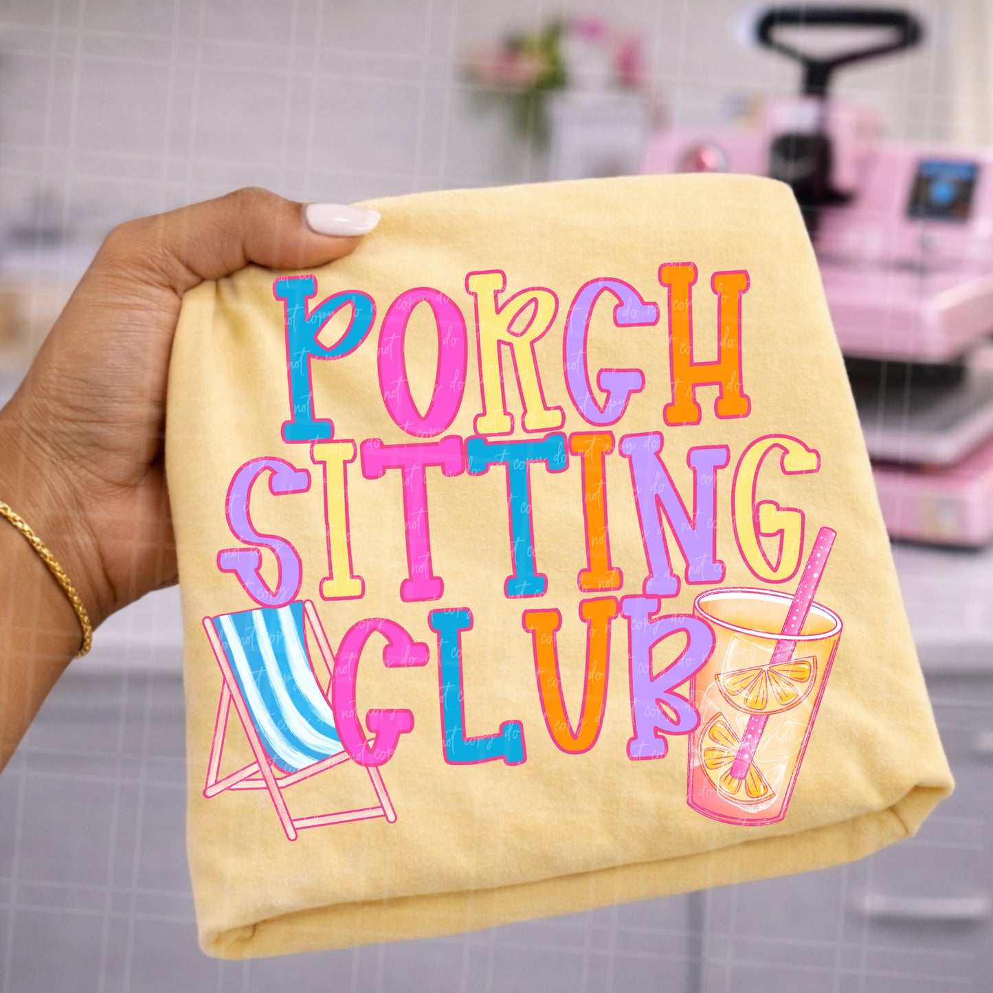 Porch sitting club