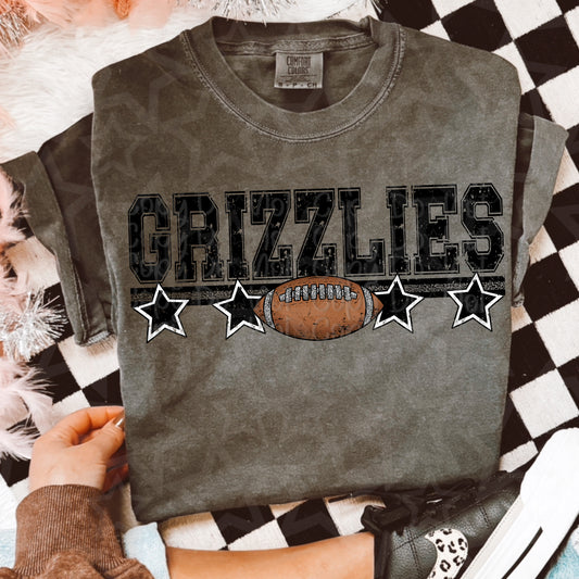 Grizzlies Leopard Football