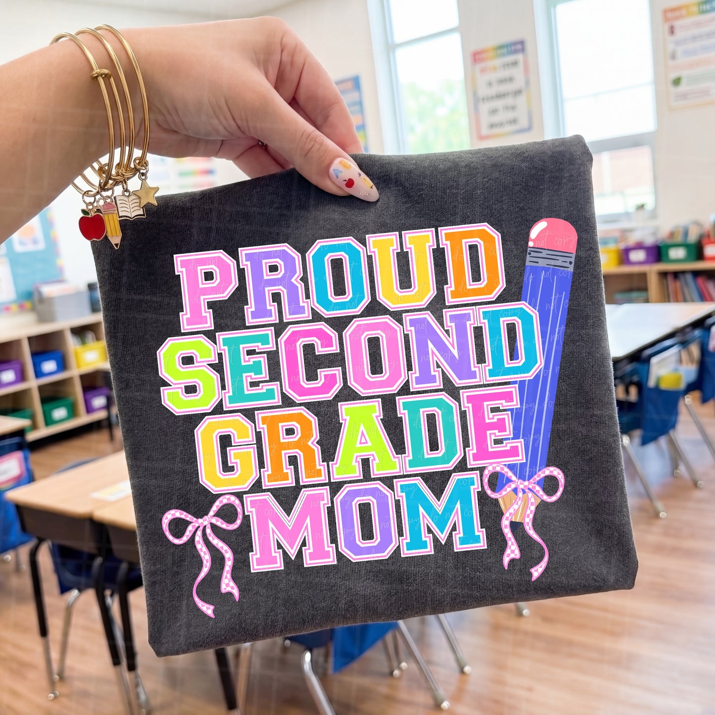 Proud Second Grade Mom