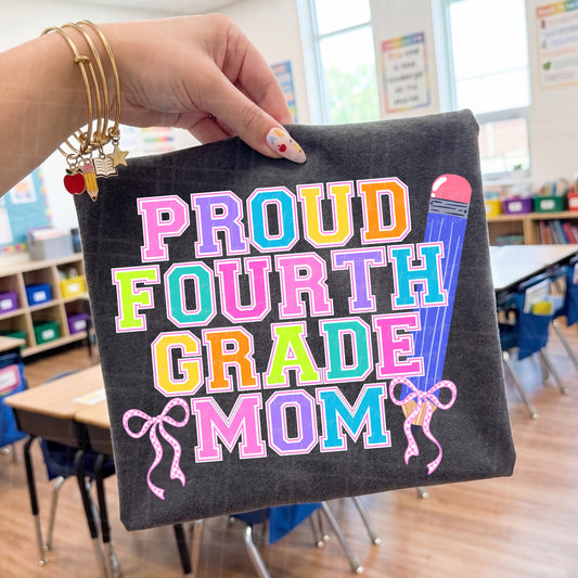 Proud Fourth Grade Mom
