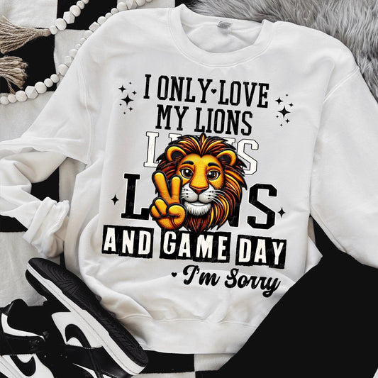 I Only Love My Lions