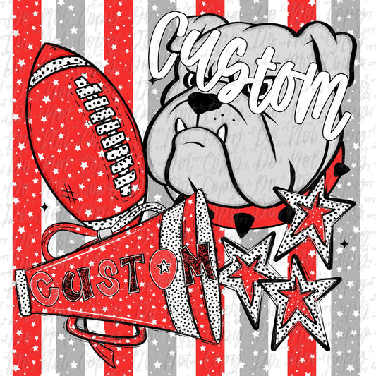 Custom Football Mascot