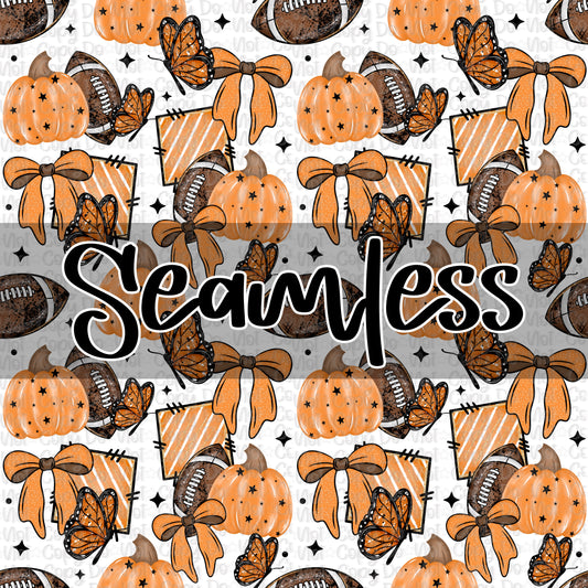 Fall Football Seamless