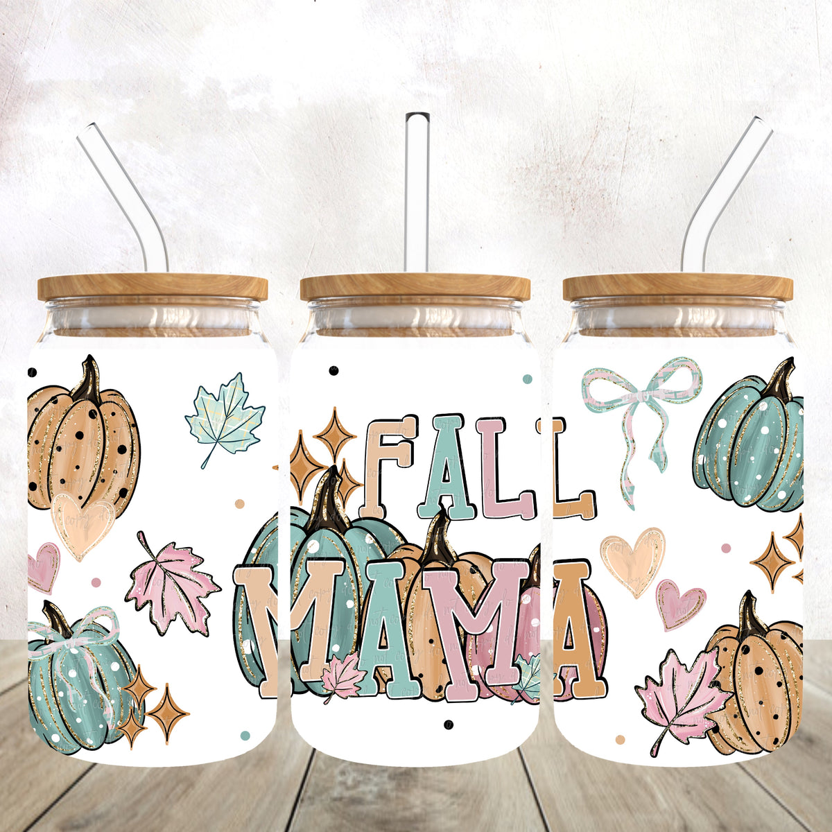 Fall mama 16 oz wrap