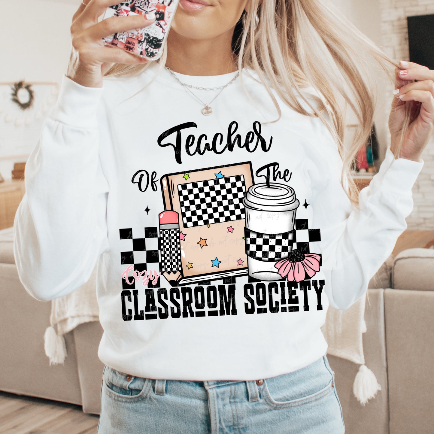 Teacher of the cozy classroom society