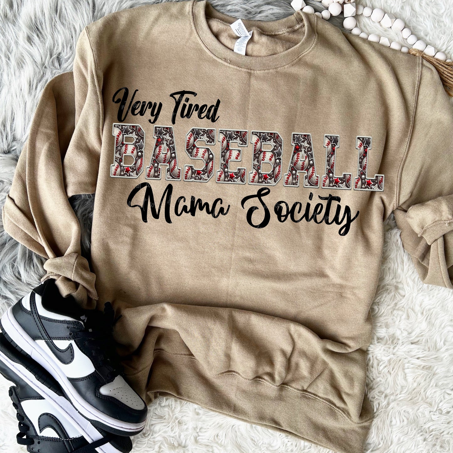 Very tired baseball mama society