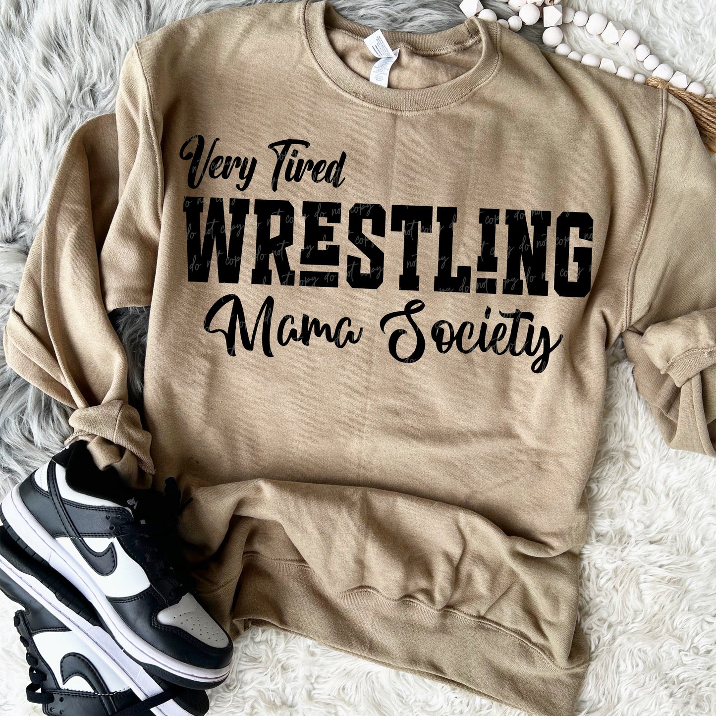 Very tired wrestling mama society